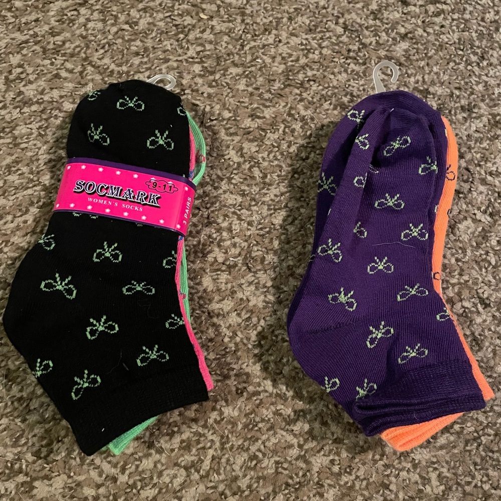 Socmark bow Pattern Socks Set